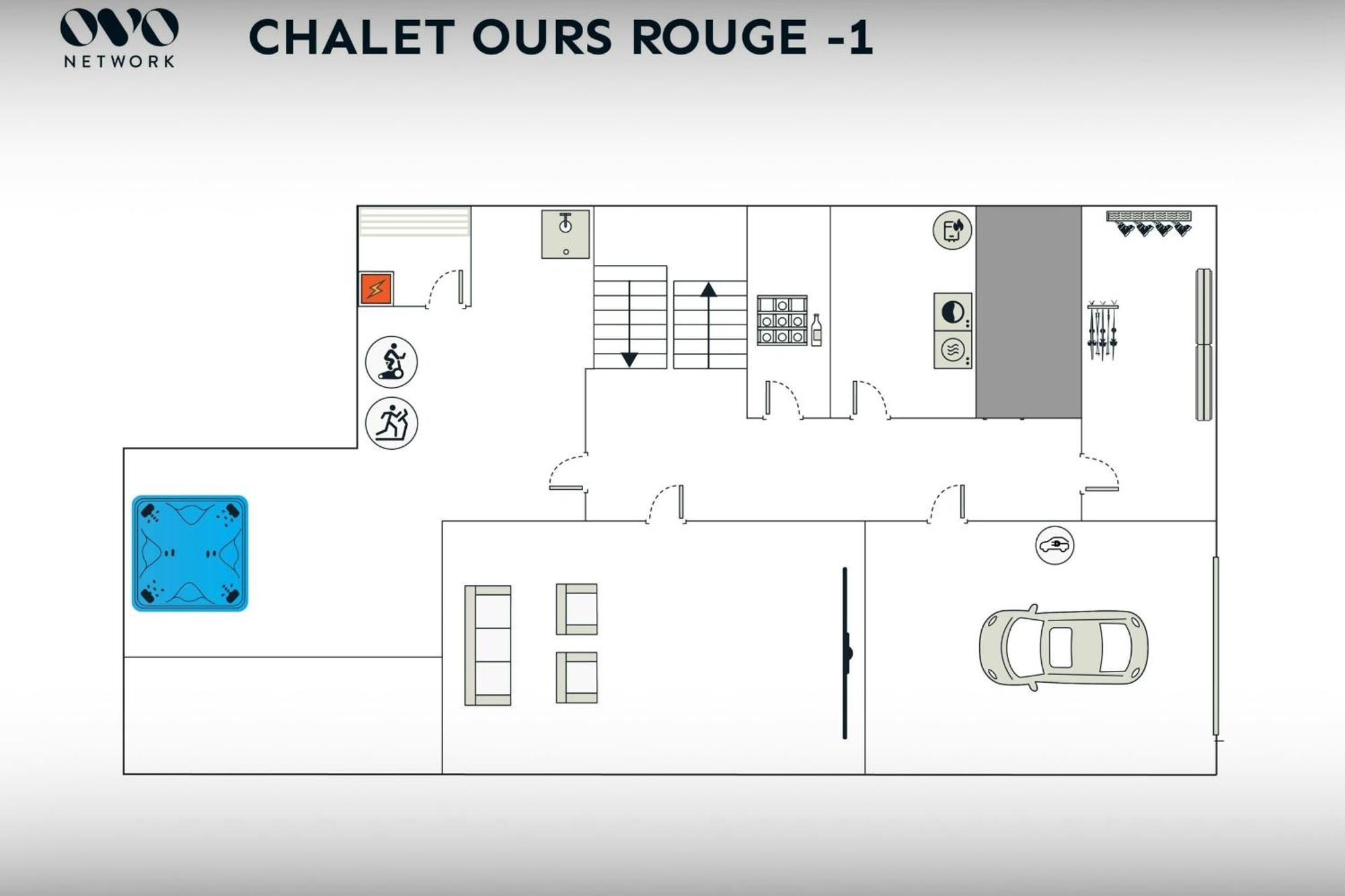 Chalet Ours Rouge - Ovo Network Villa เลอกรองด์บอร์นอง ภายนอก รูปภาพ